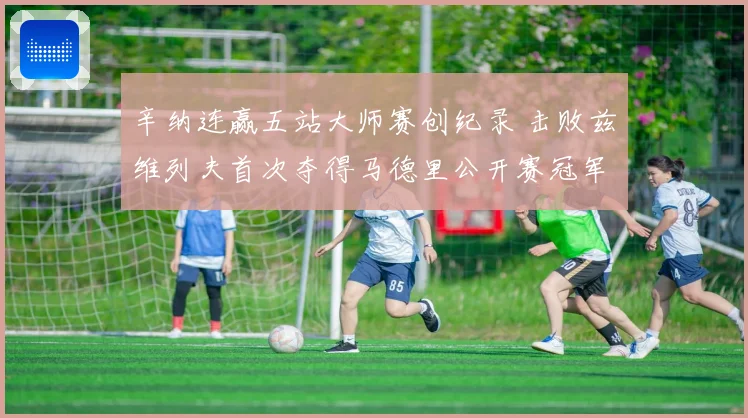 辛纳连赢五站大师赛创纪录 击败兹维列夫首次夺得马德里公开赛冠军